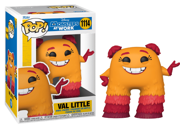 Funko Pop! Val Little, Monsters At Work 1114 Vinyl Figure in PopShield Protector