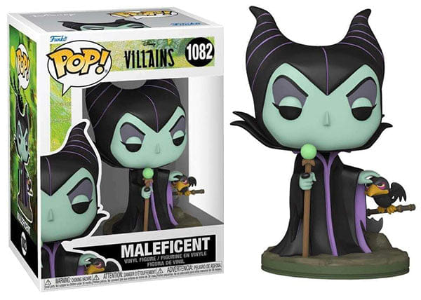 Funko Pop! Maleficent, Villains 1082 Vinyl Figure in PopShield Protector