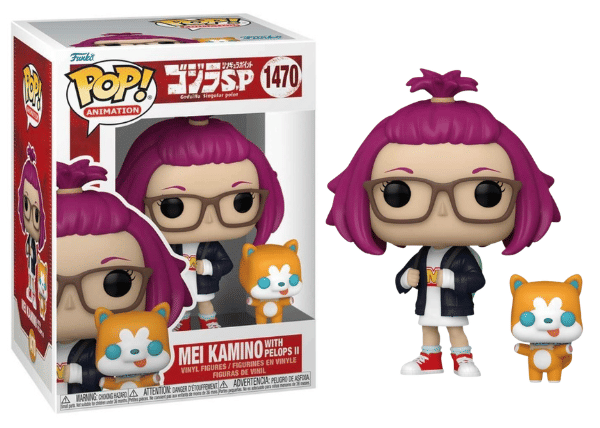 Funko Pop! Mei Kamino with Pelops II, Godzilla Singular Point 1470 Vinyl Figure in PopShield Protector