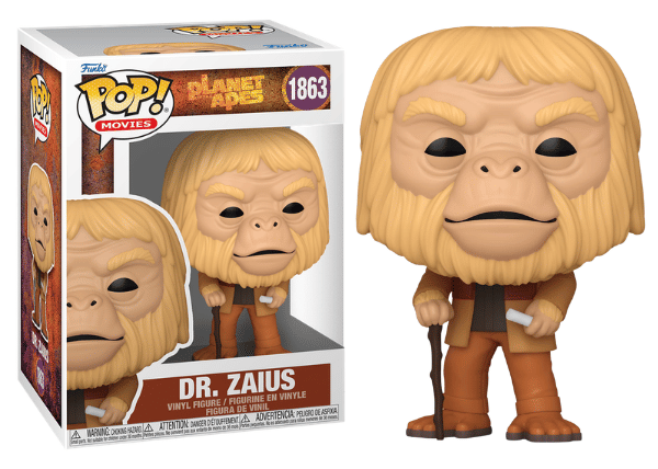 Funko Pop! Dr. Zaius, Planet of the Apes 1863 Vinyl Figure in PopShield Protector