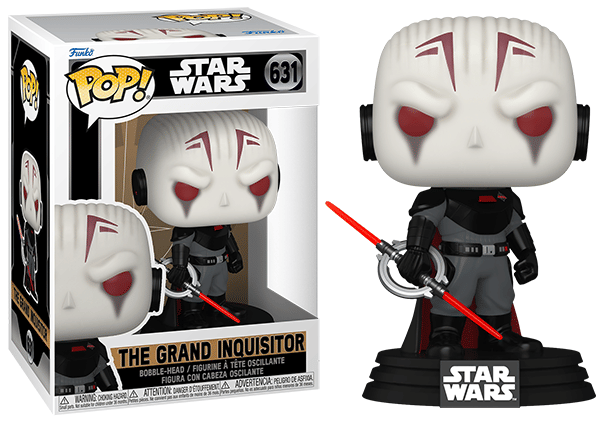 Funko Pop! The Grand Inquisitor Star Wars 631 Vinyl Figure in PopShield Protector