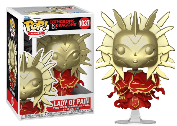 Funko Pop! Lady of Pain, Dungeons & Dragons #1037 Vinyl Figure in PopShield Protector