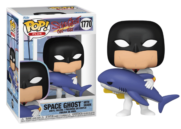 Funko Pop! Space Ghost with Shark 1770 Vinyl Figure in PopShield Protector
