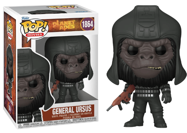 Funko Pop! General Ursus Planet of the Apes 1864 Vinyl Figure in PopShield Protector