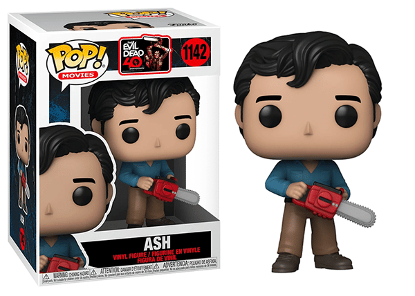 Funko Pop! Ash Evil Dead 40th Anniversary 1142 Vinyl Figure in PopShield Protector
