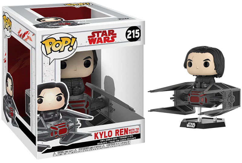 Funko Pop! Kylo Ren w/Tie Fighter The Last Jedi 215 Vinyl Figure