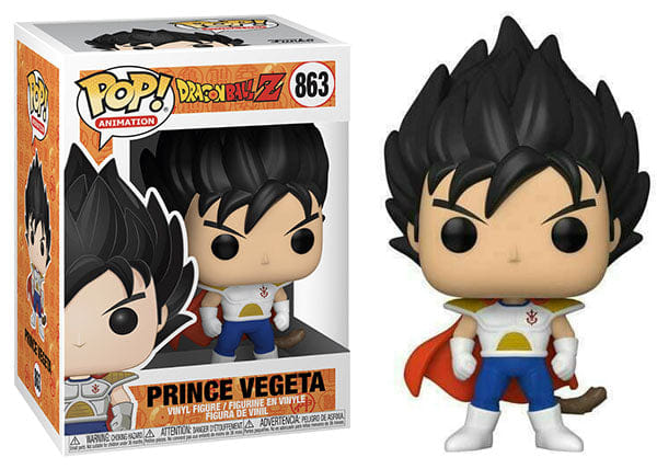 Funko Pop! Prince Vegeta Dragon Ball Z 863 Vinyl Figure in PopShield Protector