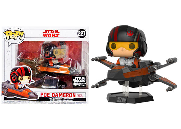 Funko Pop! Poe Dameron with X - Wing 227 - Smuggler's Bounty Exclusive Vinyl Figure