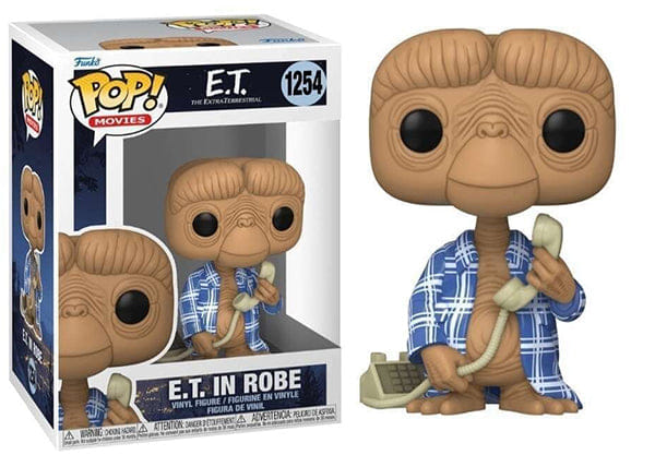 Funko Pop! E.T. in Robe E.T. 1254 Vinyl Figure in PopShield Protector