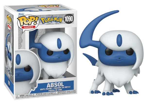 Funko Pop! Absol Pokémon 1090 Vinyl Figure in PopShield Protector