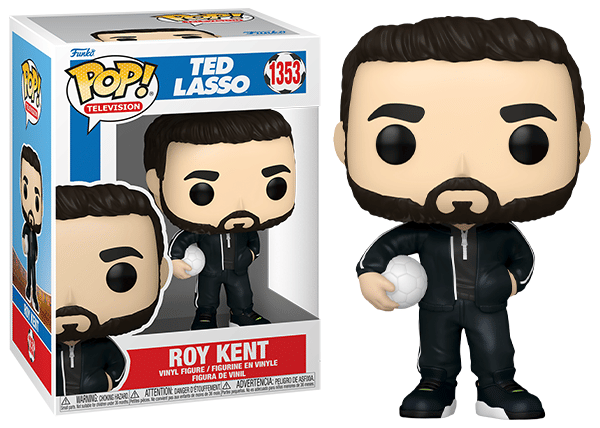 Funko Pop! Roy Kent Ted Lasso 1353 Vinyl Figure in PopShield Protector