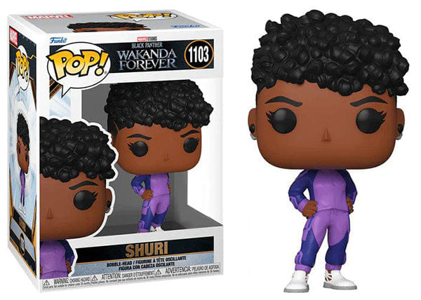 Funko Pop! Shuri Black Panther Wakanda Forever 1103 Vinyl Figure in PopShield Protector