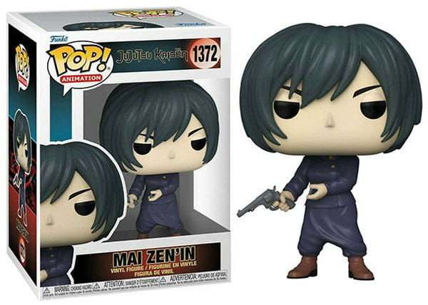 Funko Pop! Mai Zen'in Jujutsu Kaisen 1372 Vinyl Figure in PopShield Protector