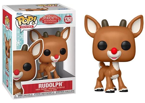 Funko Pop! Rudolph Rudolph the Red - Nosed Reindeer 1260 Vinyl Figure in PopShield Protector