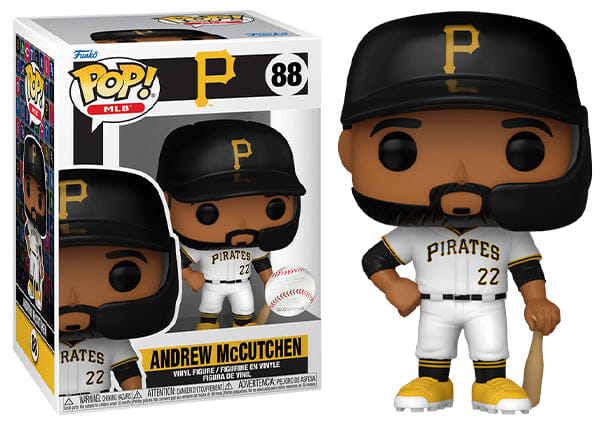 Funko Pop! Andrew McCutchen Pittsburgh Pirates, MLB 88 Vinyl Figure in PopShield Protector