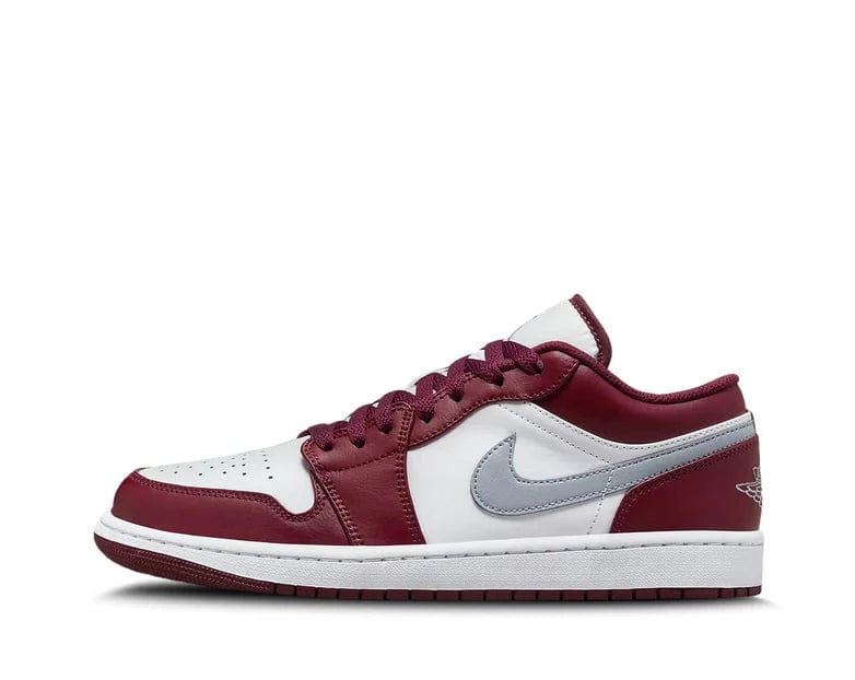My Store AIR JORDAN 1 LOW WHITE BORDEAUX