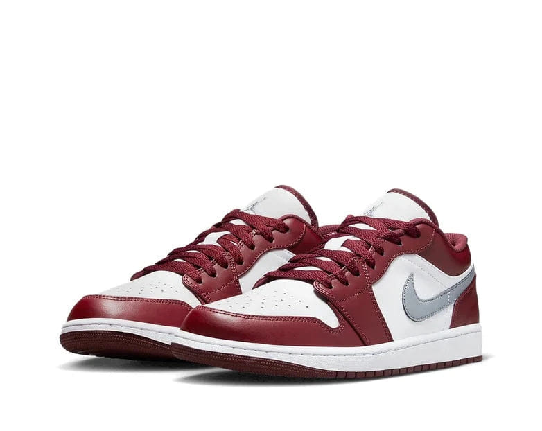 My Store AIR JORDAN 1 LOW WHITE BORDEAUX