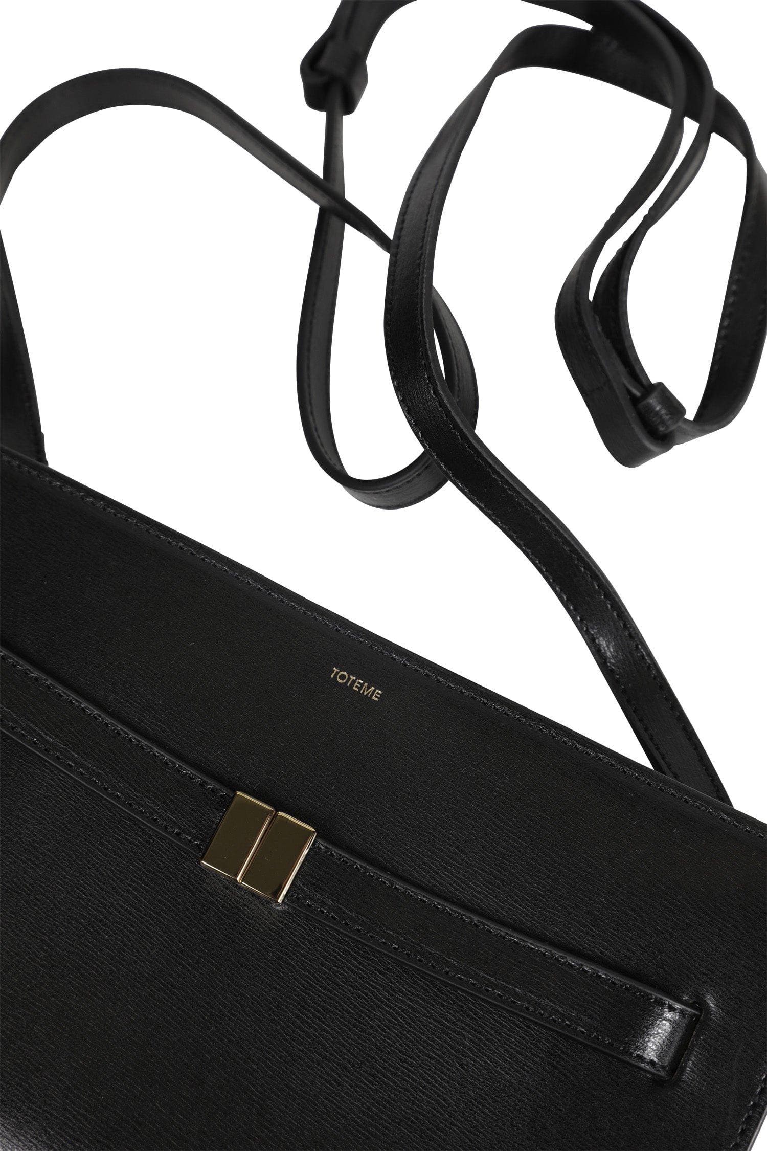 Toteme Belted Leather Crossbody Bag