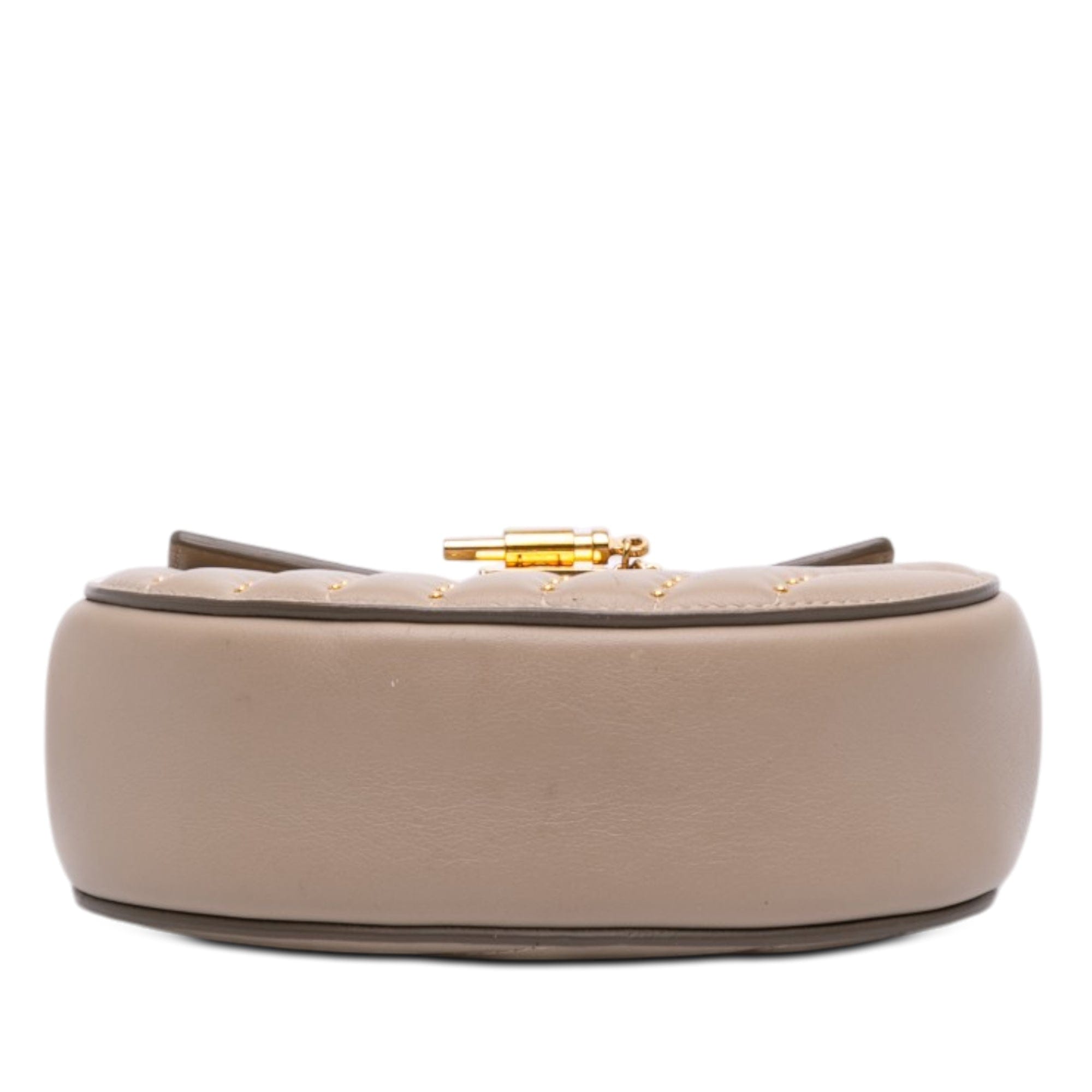 Chloé Mini Studded Leather Drew Bijou Satchel