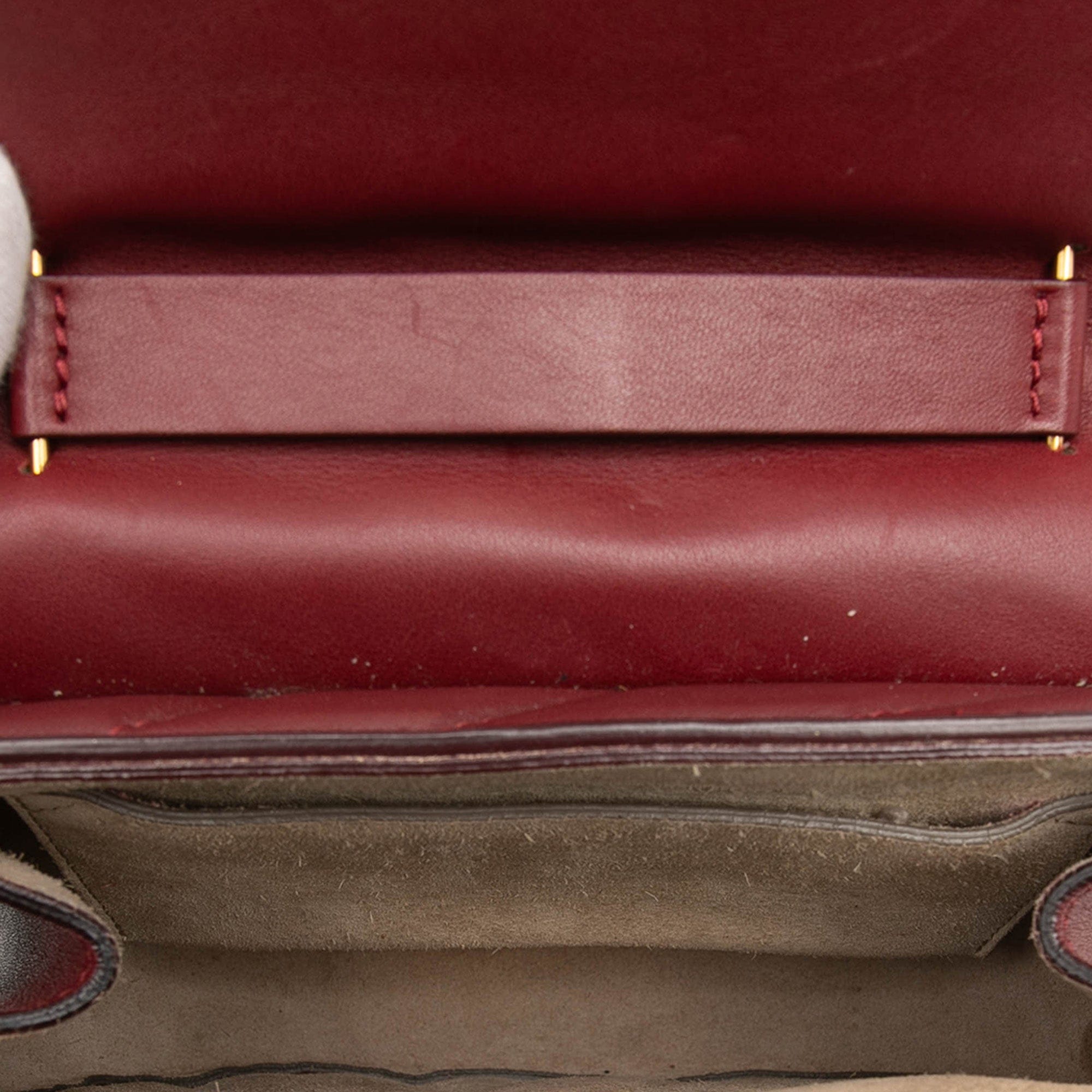 Chloé Mini Quilted Leather Drew Bijou Satchel