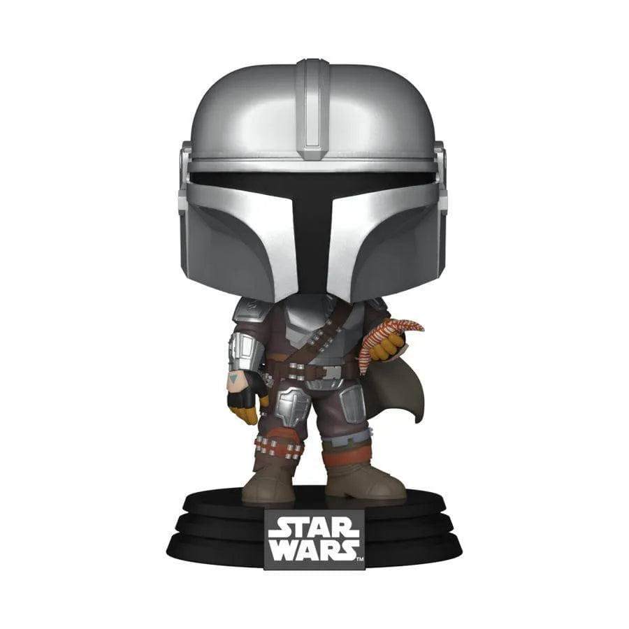 Funko Star Wars: Book of Boba Fett - Mandalorian with Pouch Pop! Vinyl