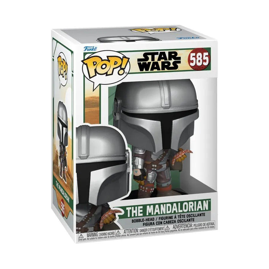 Funko Star Wars: Book of Boba Fett - Mandalorian with Pouch Pop! Vinyl