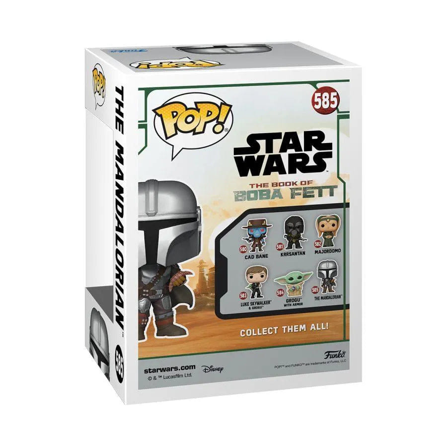 Funko Star Wars: Book of Boba Fett - Mandalorian with Pouch Pop! Vinyl