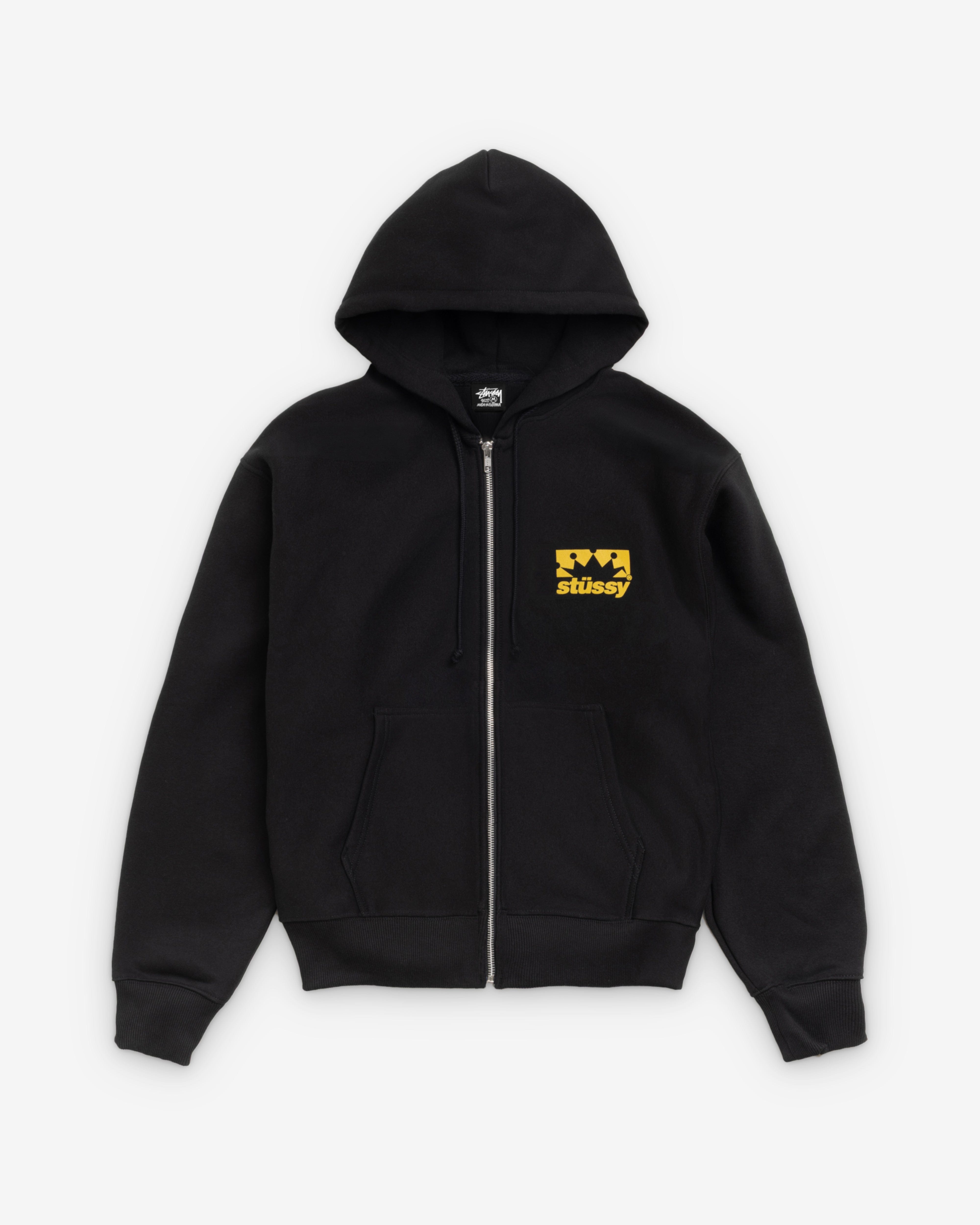 Stüssy - Men's Box Crown Zip Hood - (Black)