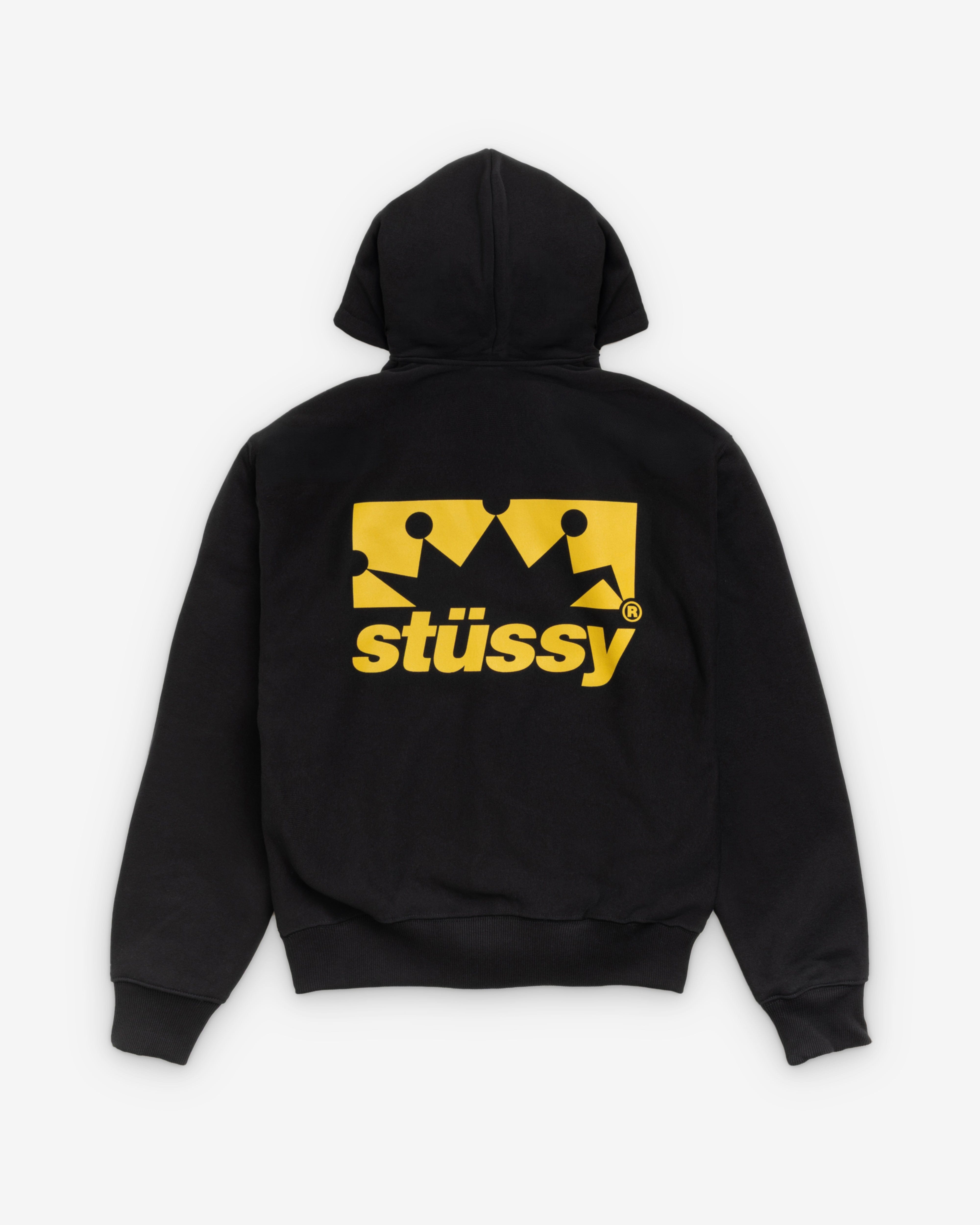Stüssy - Men's Box Crown Zip Hood - (Black)
