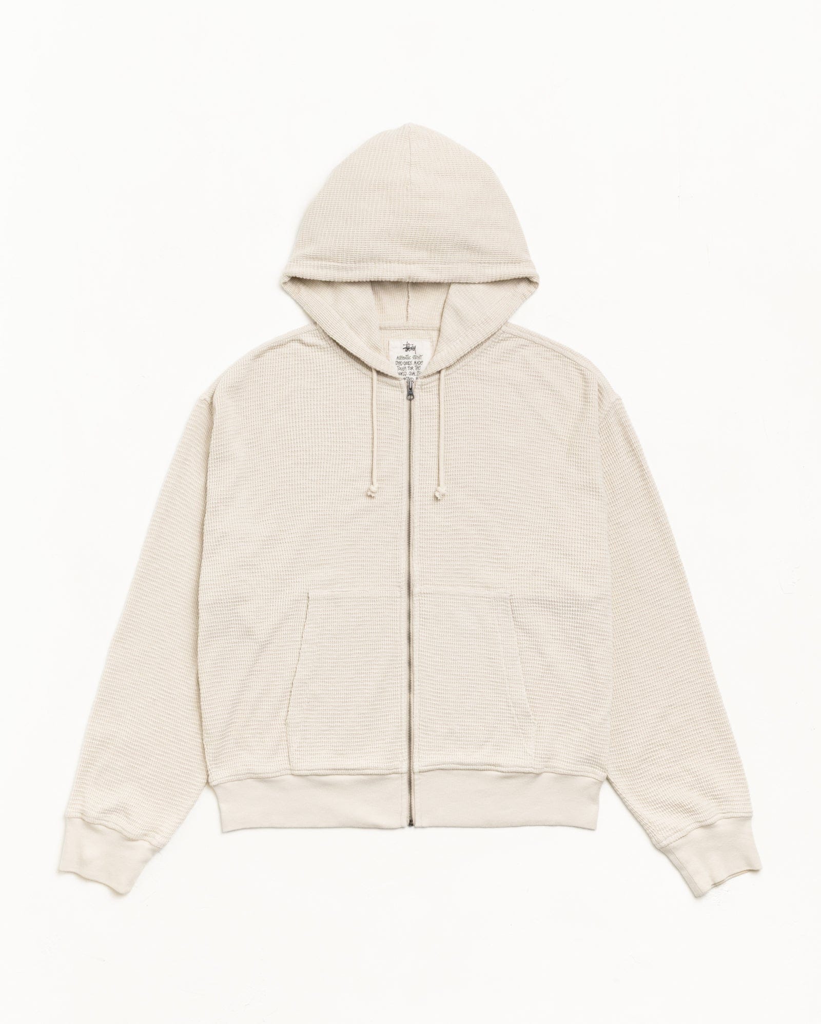 Stüssy - Men's Light Weight Thermal Hood - (Bone)