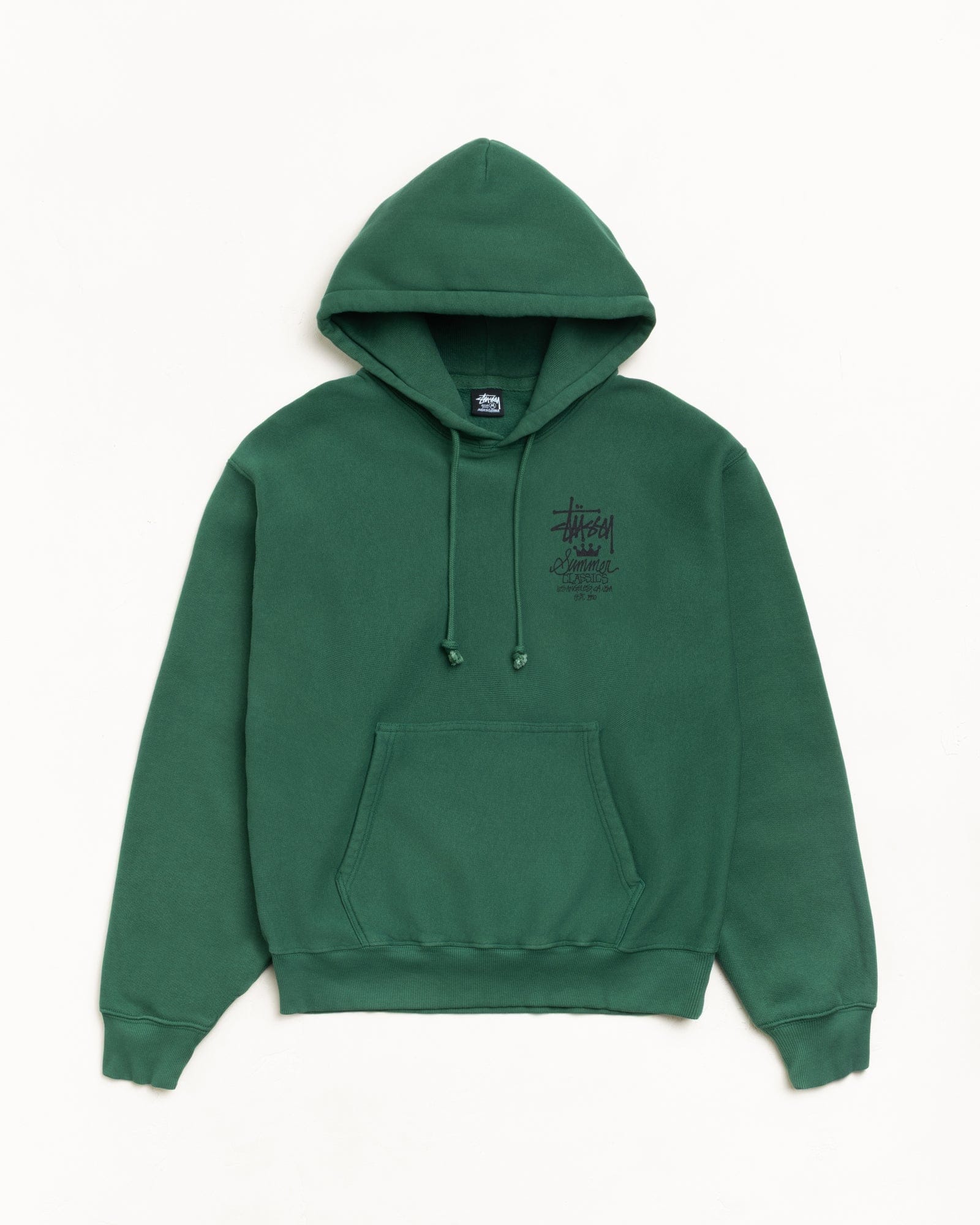 Stüssy - Men's Summer Classics Gar. Dyed Hood - (Pine)