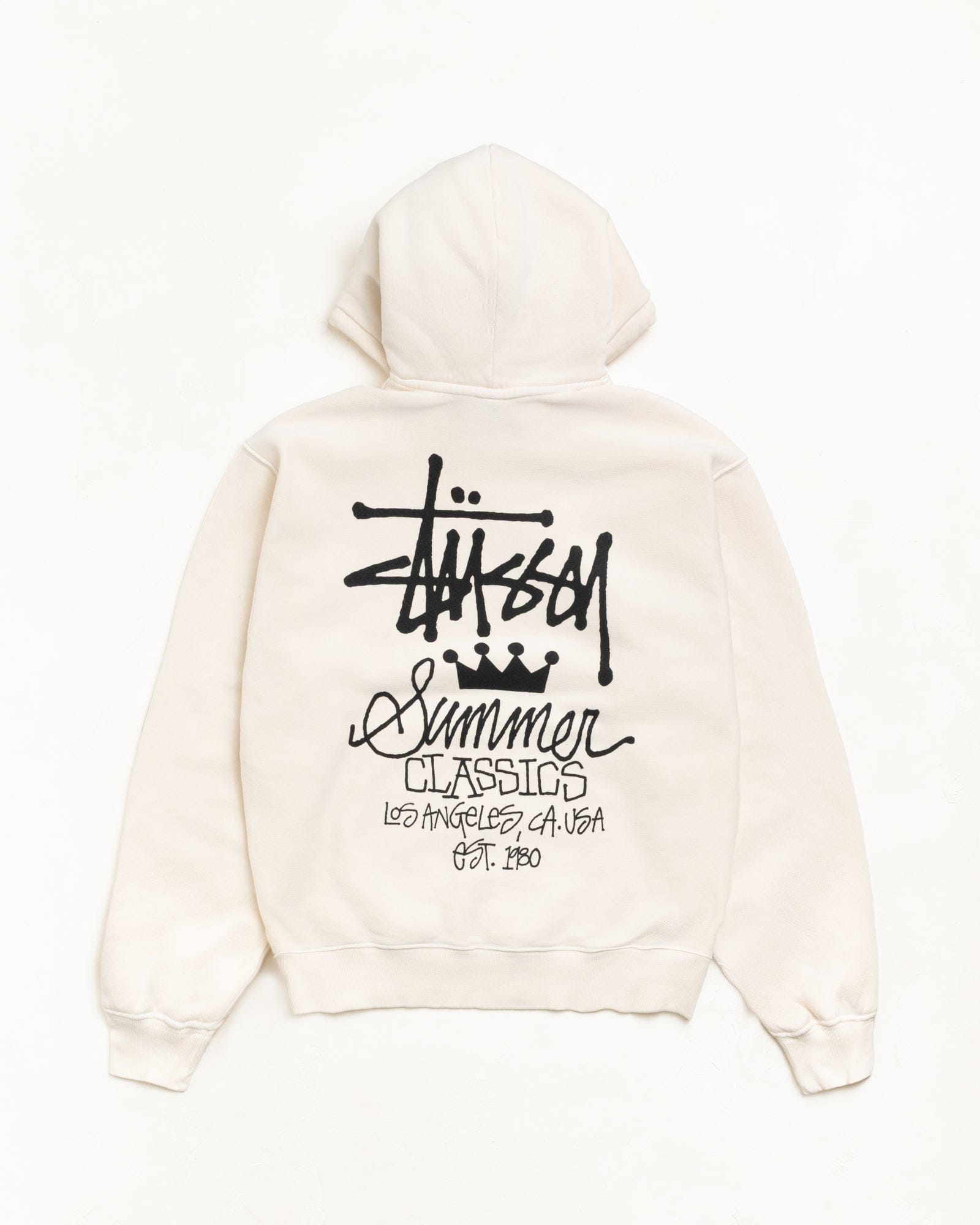 Stüssy - Men's Summer Classics Gar. Dyed Hood - (Bone)