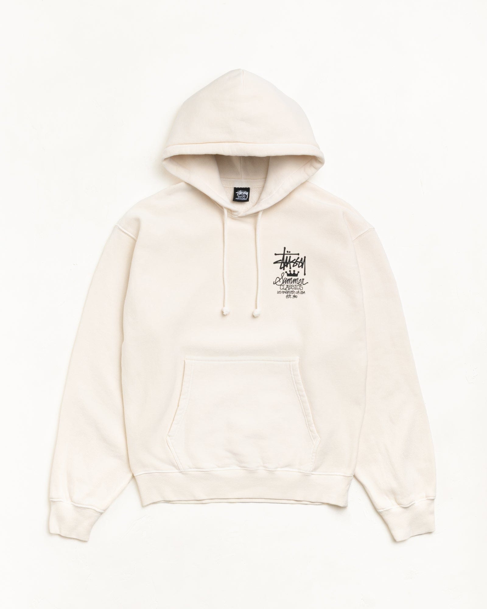 Stüssy - Men's Summer Classics Gar. Dyed Hood - (Bone)
