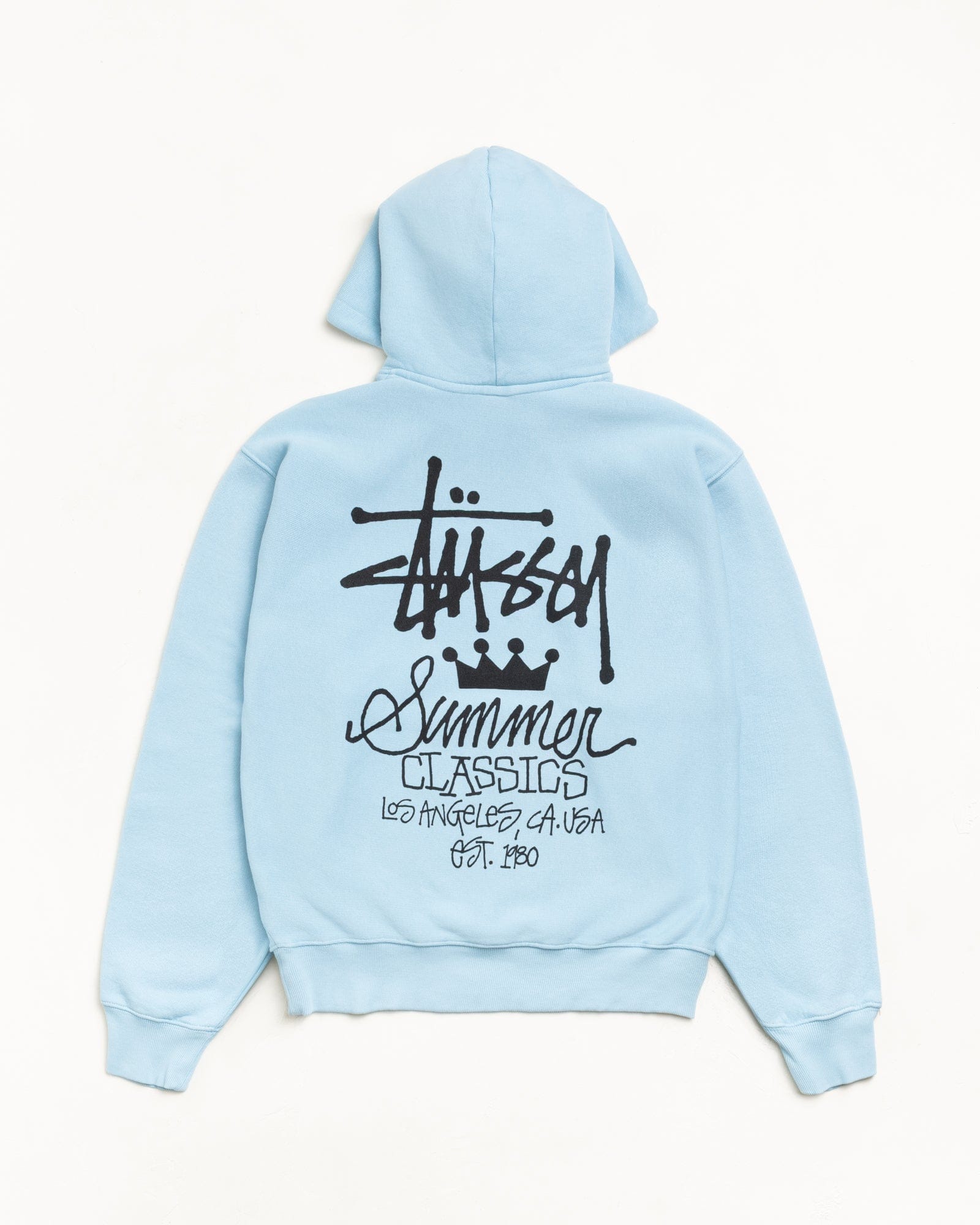 Stüssy - Men's Summer Classics Gar. Dyed Hood - (Sky Blue)
