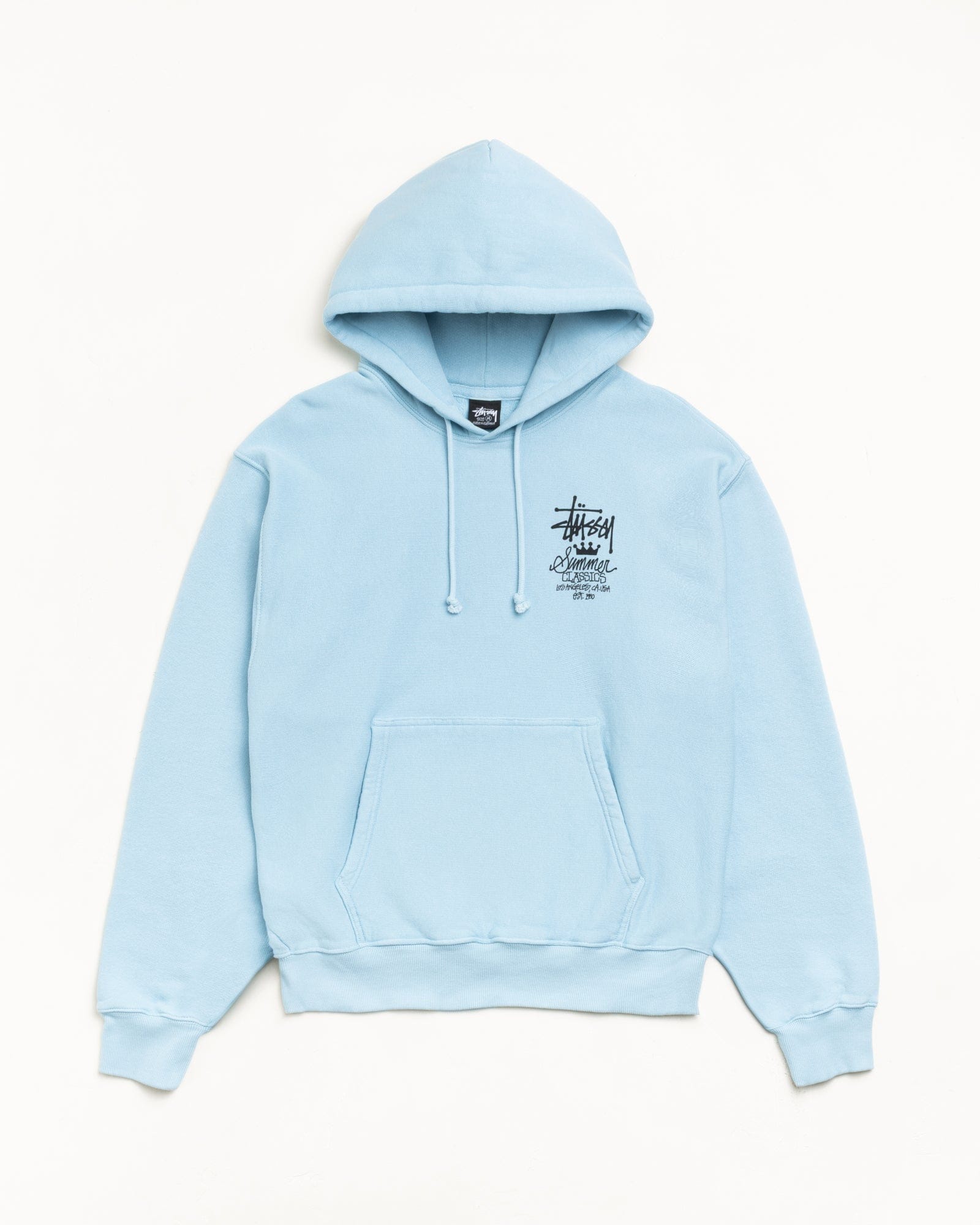 Stüssy - Men's Summer Classics Gar. Dyed Hood - (Sky Blue)