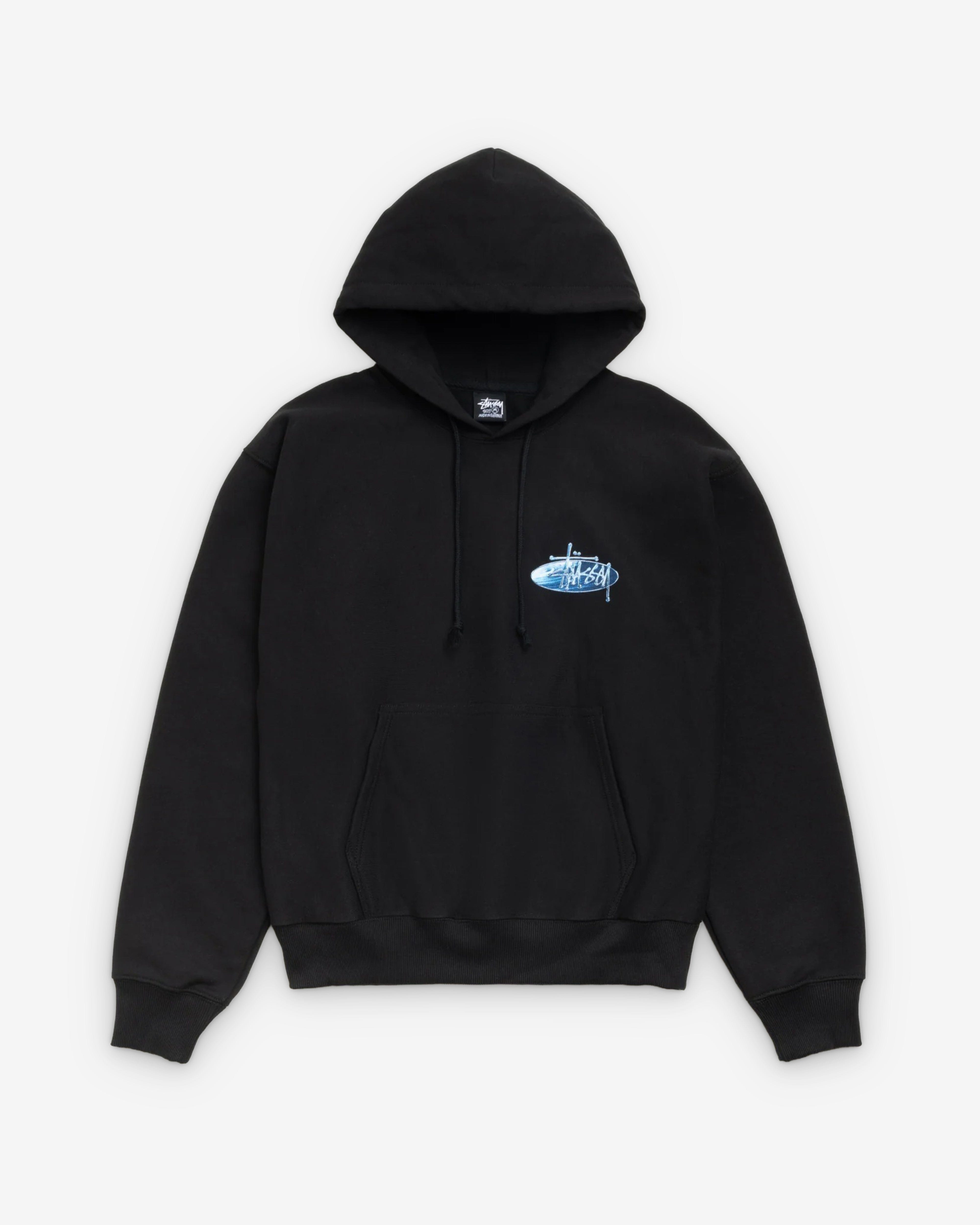 Stüssy - Men's Wave Oval Hood - (Black)