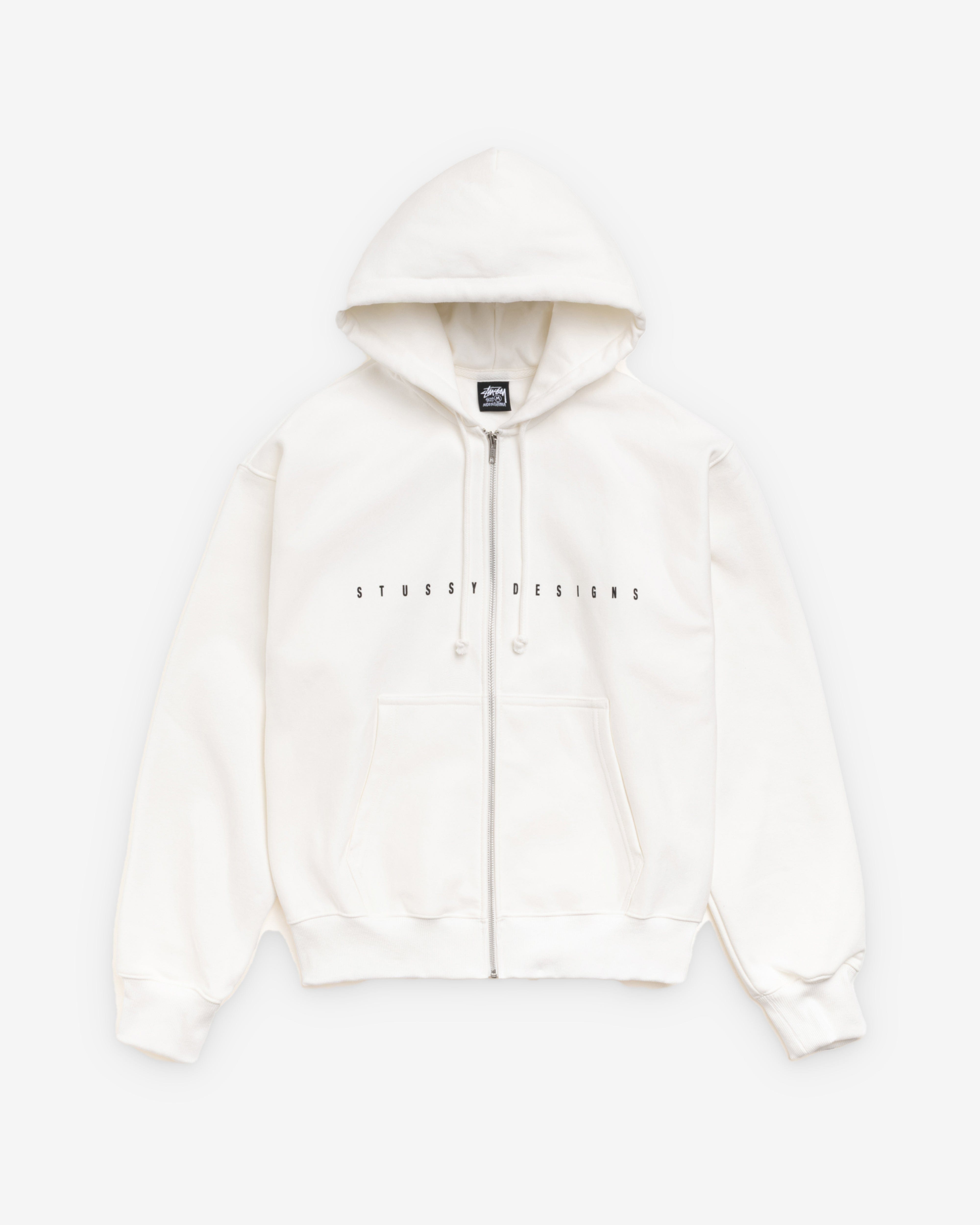 Stüssy - Men's S Box Zip Hood - (Off White)