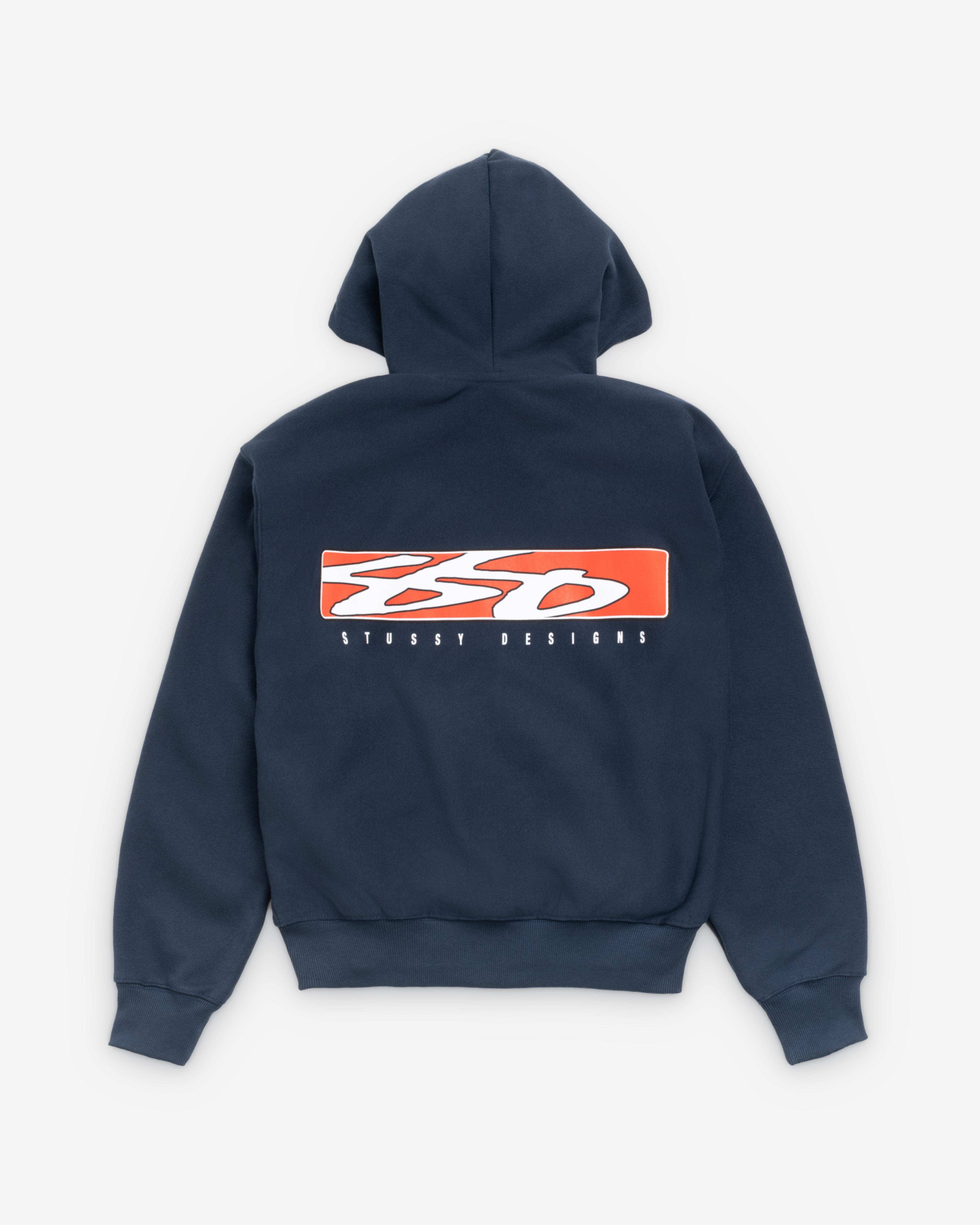 Stüssy - Men's S Box Zip Hood - (Navy)