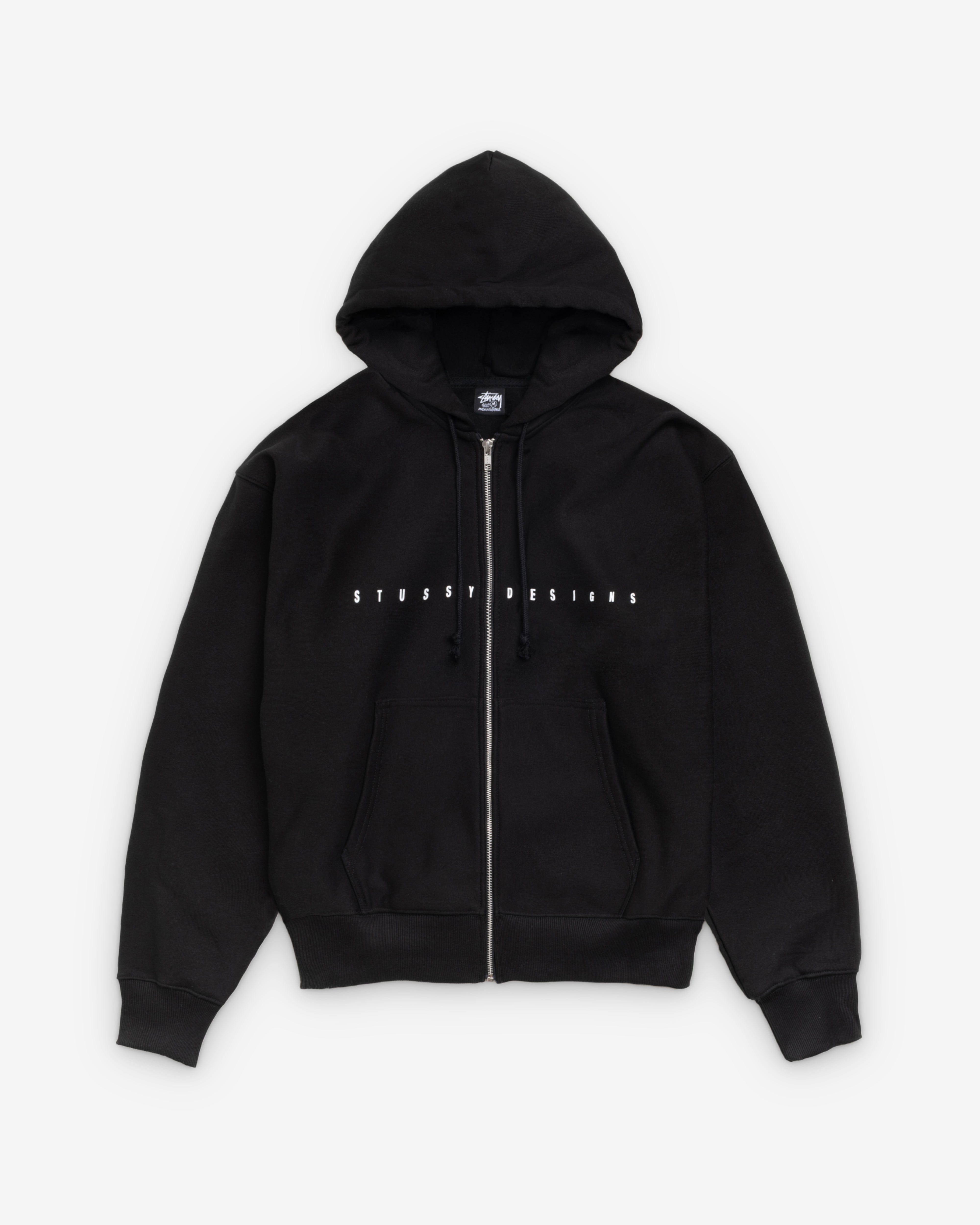 Stüssy - Men's S Box Zip Hood - (Black)