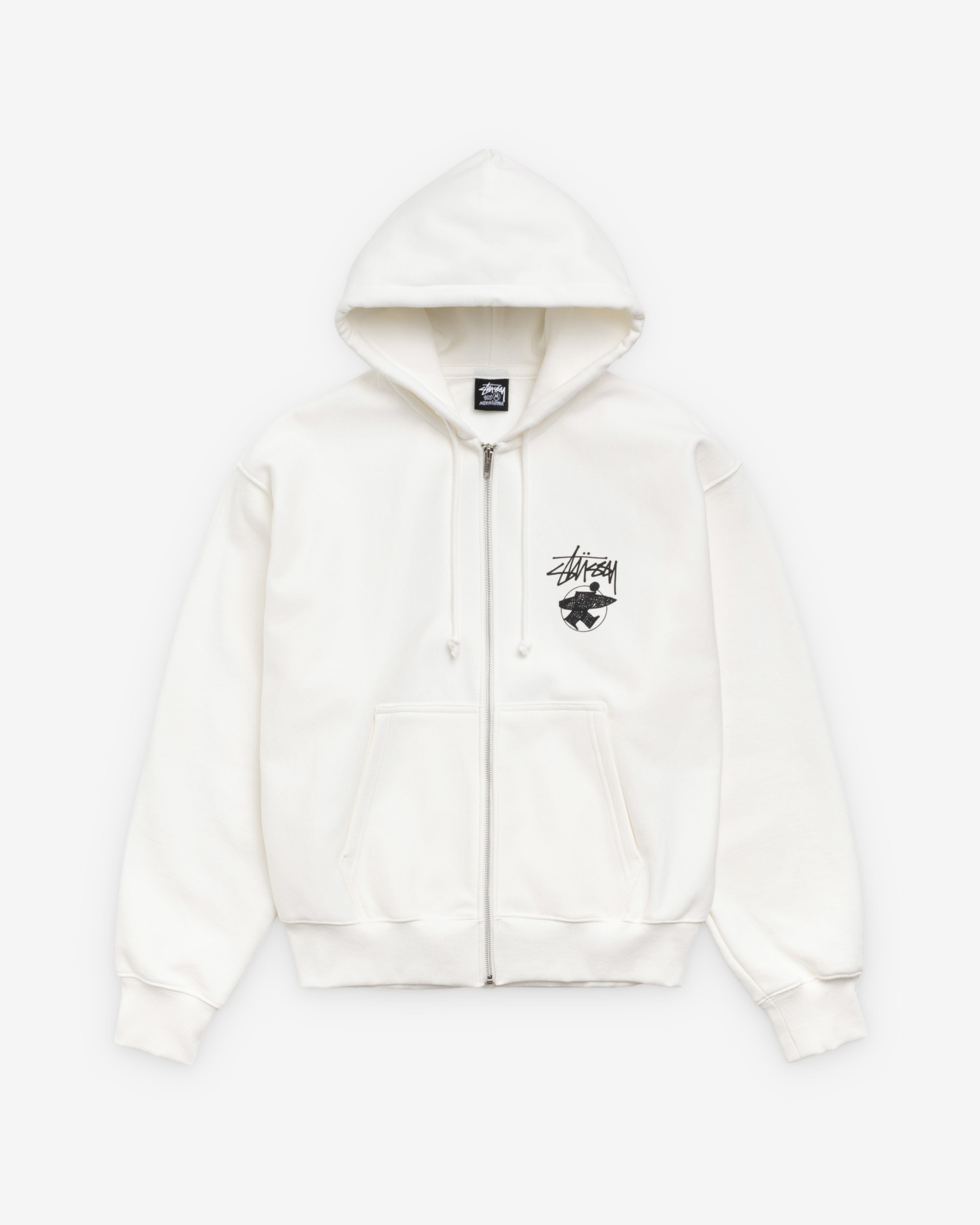 Stüssy - Men's Long Haul Zip Hood - (Off - White)
