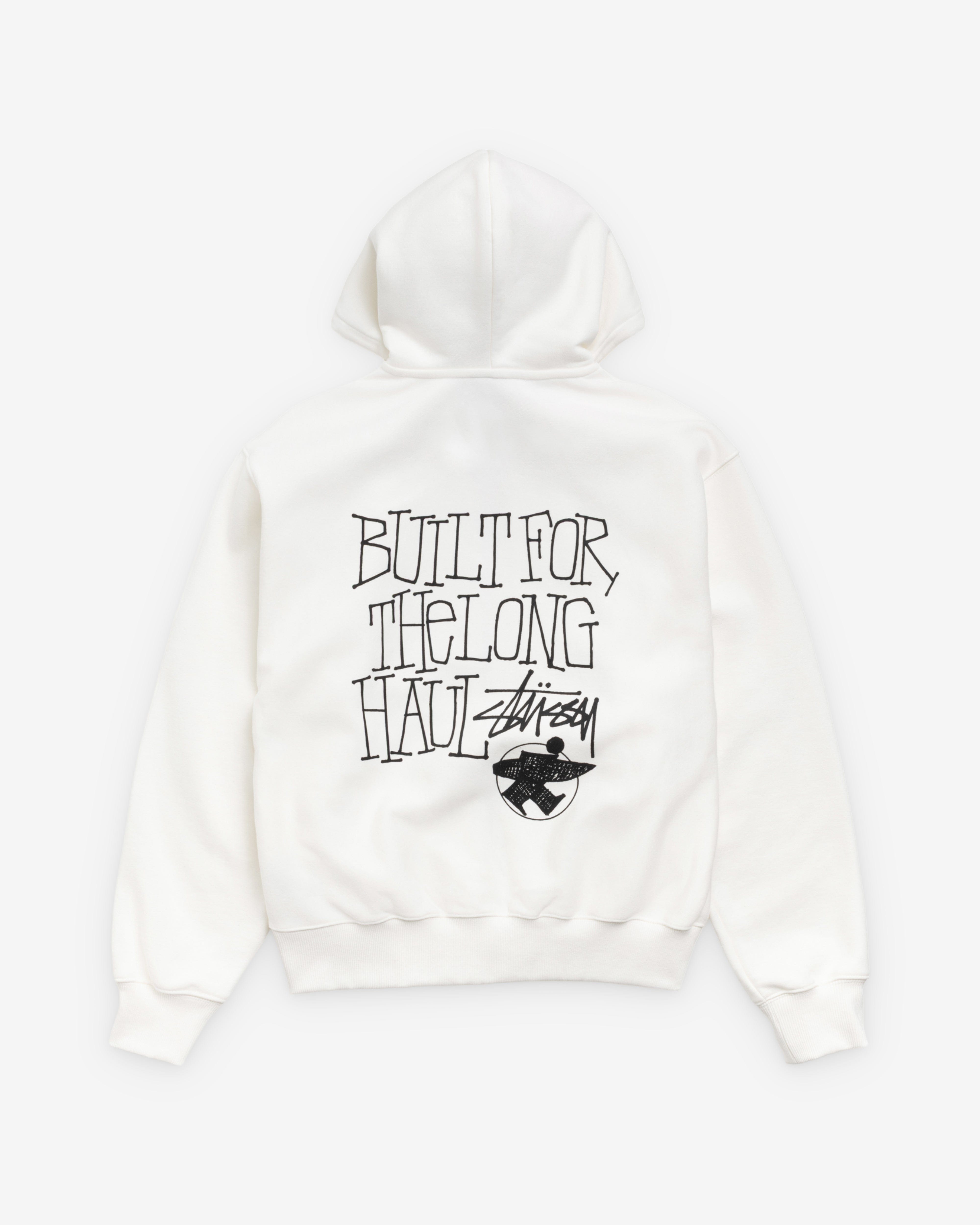 Stüssy - Men's Long Haul Zip Hood - (Off - White)