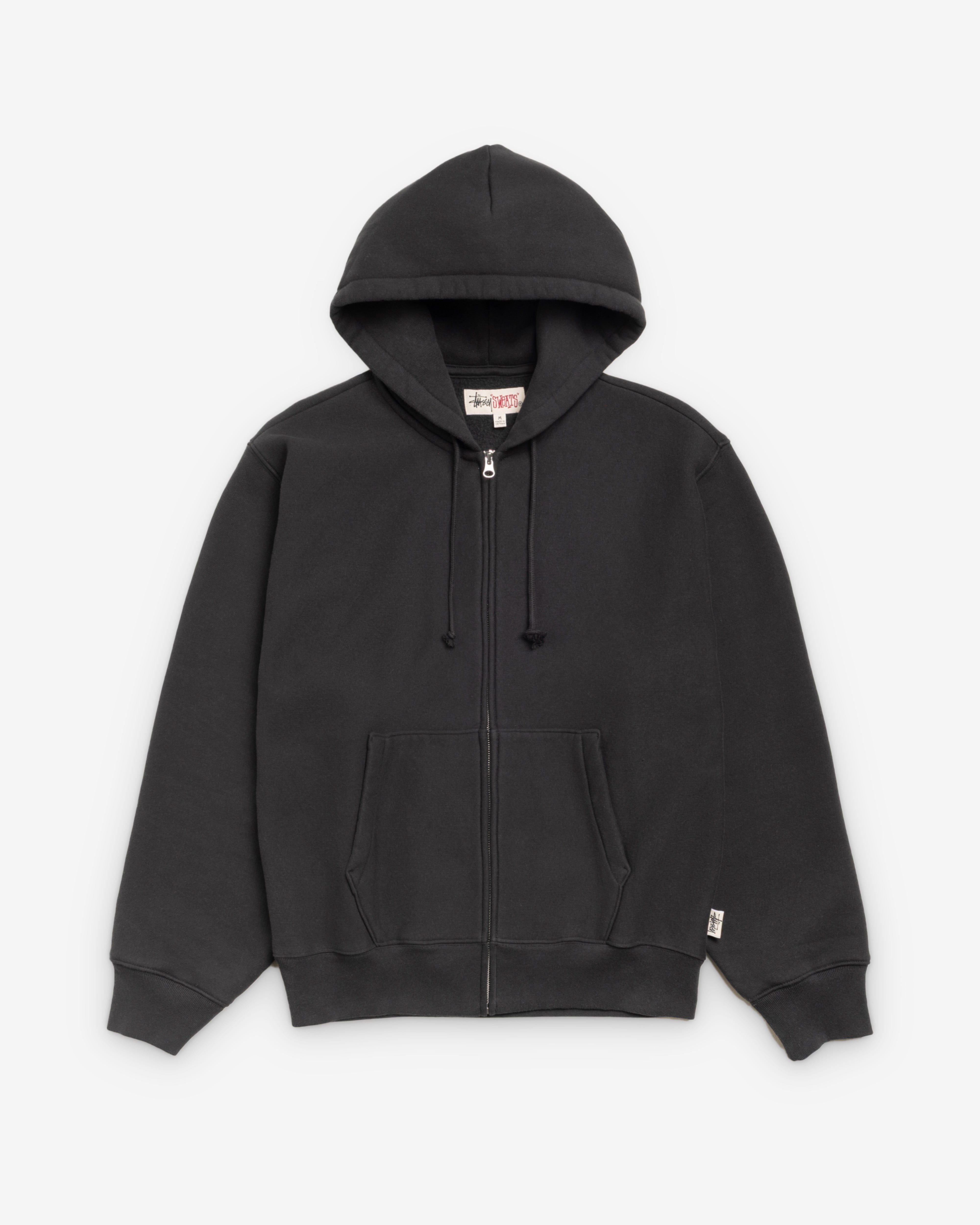 Stüssy - Men's Sweats Zip Hoodie - (Black)