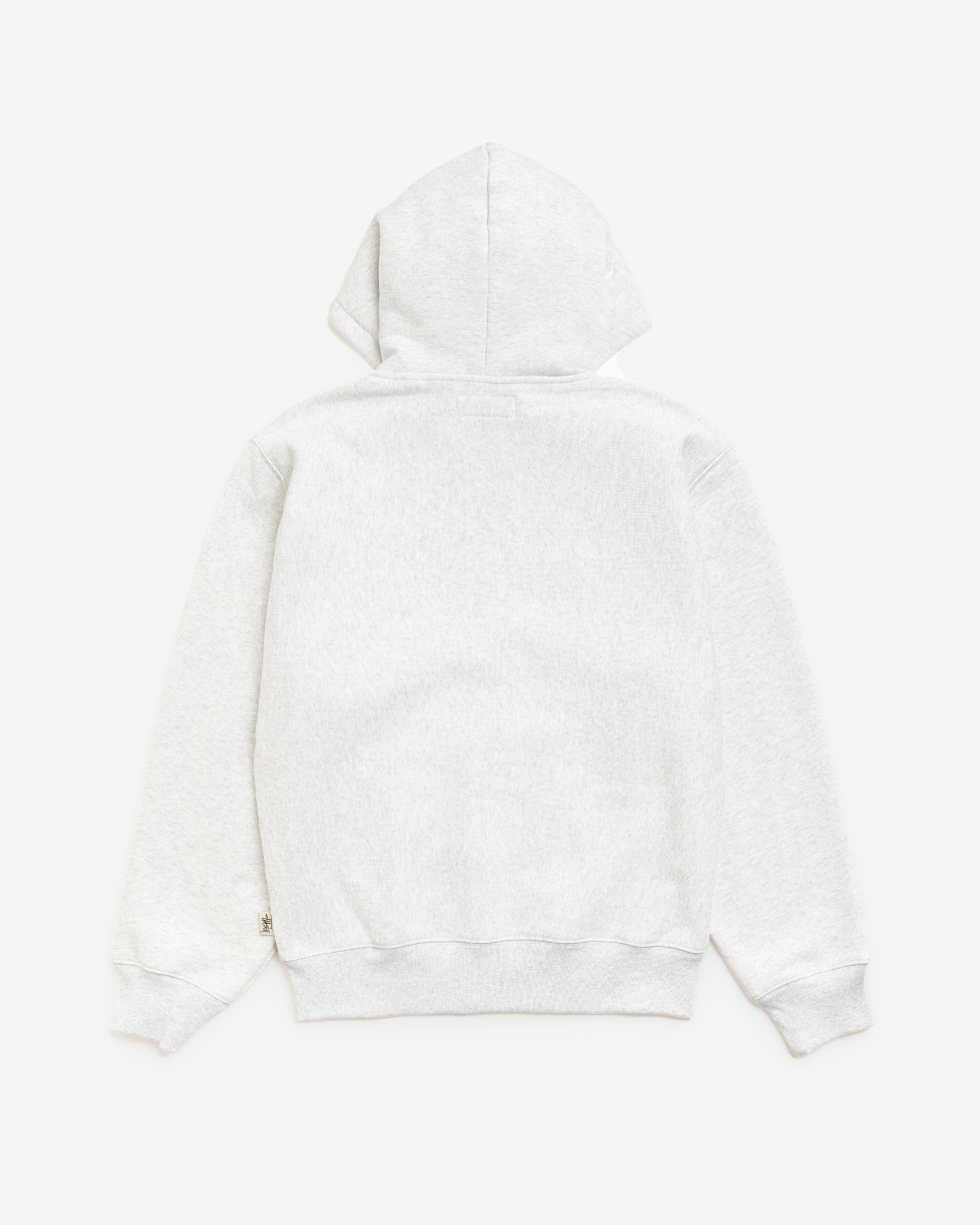 Stüssy - Men's Sweats Zip Hoodie - (Ash Heather)