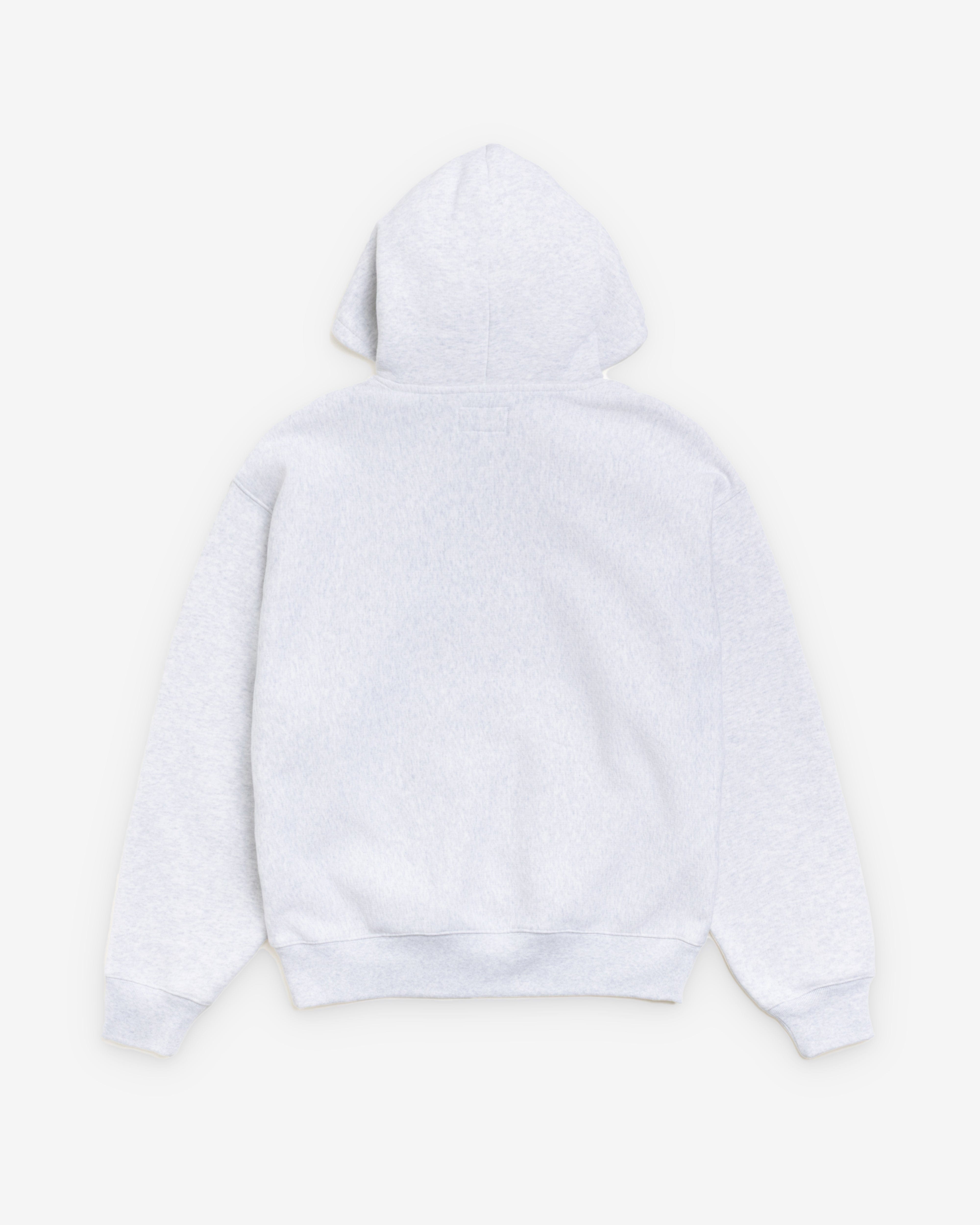 Stüssy - Men's Gear Applique Hood - (Ash Heather)