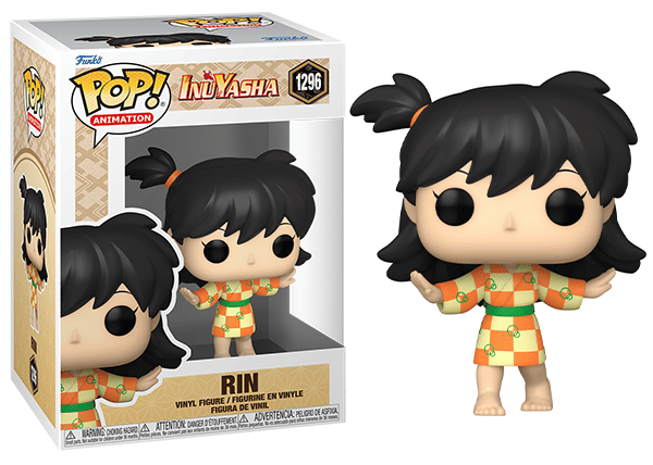 Funko Pop! Rin Inuyasha 1296 Vinyl Figure in PopShield Protector
