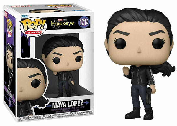 Funko Pop! Maya Lopez Hawkeye 1214 Vinyl Figure in PopShield Protector