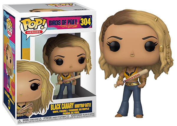Funko Pop! Black Canary Boobytrap Battle Birds of Prey 304 Vinyl Figure in PopShield Protector