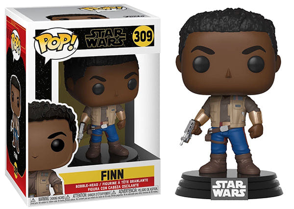 Funko Pop! Finn Rise of Skywalker 309 Vinyl Figure in PopShield Protector