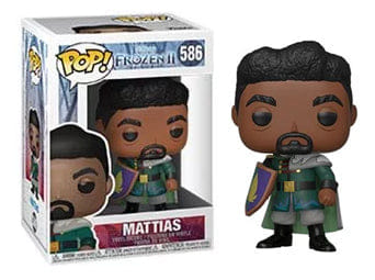 Funko Pop! Mattias Frozen 2 586 Vinyl Figure in PopShield Protector