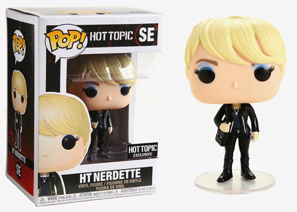 Funko Pop! HT Nerdette SE - Hot Topic Exclusive Vinyl Figure in PopShield Protector